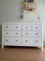 Ikea Hemnes ladekast met Doing Goods handgreepjes, Ophalen, Overige materialen, Gebruikt, 100 tot 150 cm