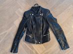 Zara Trafiluc echt leer biker jas maat s, Kleding | Dames, Ophalen of Verzenden, Zo goed als nieuw, Zwart