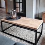 NIEUW - Industriele Salontafel, Huis en Inrichting, Tafels | Salontafels, Ophalen, 100 tot 150 cm, Nieuw, 50 tot 100 cm