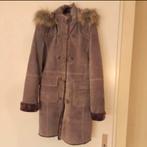Echt lederen lange Dameswinterjas, Kleding | Dames, Ophalen of Verzenden, Zo goed als nieuw, Maat 38/40 (M), Bruin