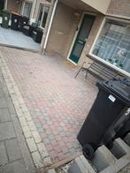 Gratis tegels zelf eruit halen, Tuin en Terras, Tegels en Klinkers, Ophalen, Gebruikt, 10 m² of meer, Beton