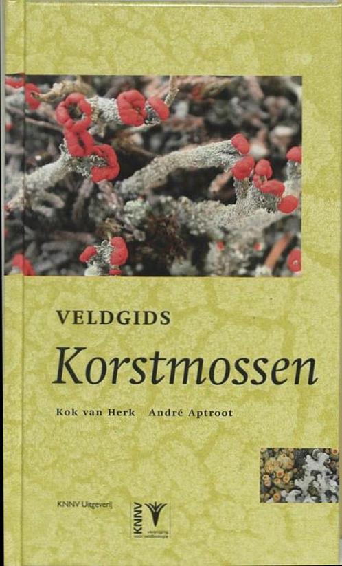 Veldgids Korstmossen - Kok van Herk  Andre Aptroot., Boeken, Natuur, Zo goed als nieuw, Bloemen, Planten en Bomen, Ophalen of Verzenden