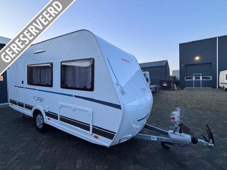 DETHLEFFS C'JOY 420QSH, BJ.2021, Isabella voortent!TOPSTAAT!, Caravans en Kamperen, Caravans, Bedrijf, tot en met 3, 750 - 1000 kg