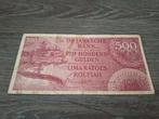Biljet 500 gulden Nederlands-Indië, Wilhelmina 1946, Postzegels en Munten, Ophalen of Verzenden, 25 gulden