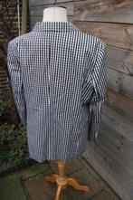 Jasje zwart/ offwhite Cassani mt 46 Vaste prijs, Zwart, Maat 46/48 (XL) of groter, Ophalen of Verzenden, Zo goed als nieuw