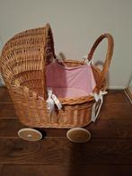 Grote rieten/ rotan  poppenwagen, Ophalen, Zo goed als nieuw, Overige typen