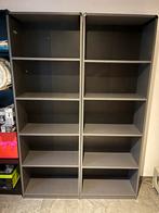 2x Boekenkast - Praktisch en Stijlvol! Grijs!, Ophalen, Met plank(en), Overige materialen, 50 tot 100 cm
