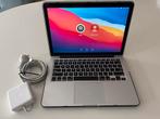 MacBook Pro (Retina, 13", Late 2013, 128GB) + Accessoires, Gebruikt, 2 tot 3 Ghz, Qwerty, 8 GB