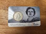 Historische coincard Juliana gulden jaar 1957