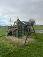 Speeltoestel met glijbaan, schommel en klimrek, Kinderen en Baby's, Speelgoed | Buiten | Speeltoestellen, Ophalen, Gebruikt, Glijbaan