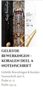 André Nieuwkoop -  Ps51-4_Ps139-14, Muziek en Instrumenten, Bladmuziek, Overige soorten, Orgel, Gebruikt, Ophalen of Verzenden