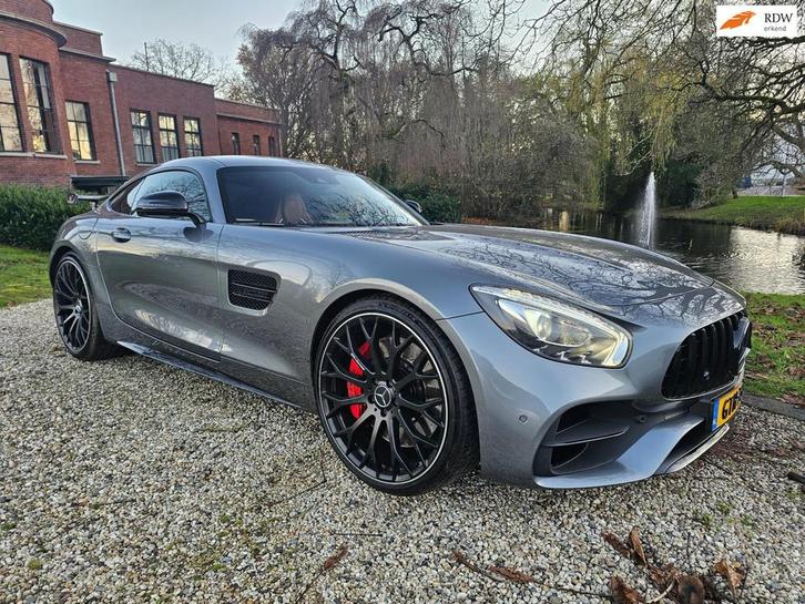 Mercedes-Benz AMG GT 4.0 S V8 GTR 21"/grey/LEER 510pk, Auto's, Mercedes-Benz, Bedrijf, Te koop, AMG GT, ABS, Airbags, Airconditioning