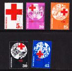 Nederland NVPH 1015-1019 gestempeld, Postzegels en Munten, Postzegels | Nederland, Verzenden, Na 1940, Gestempeld