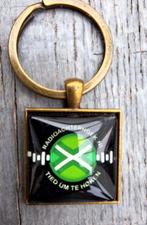 Radio Achterhoek Sleutelhanger Tied um te Høken, Verzamelen, Sleutelhangers, Ophalen, Zo goed als nieuw, Overige typen