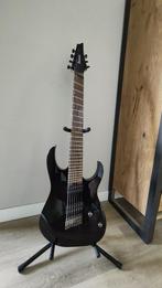 Ibanez RGMS7-BK locking tuners multiscale, Muziek en Instrumenten, Ophalen, Zo goed als nieuw, Solid body, Ibanez