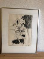 Robert Terwindt originele Houtskool schets gesigneerd 1974, Antiek en Kunst, Ophalen of Verzenden