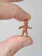 Rubber baby zwart poppetje 1:24 poppenhuis 2x2x1.5cm, Verzamelen, Poppenhuizen en Toebehoren, Ophalen of Verzenden, Nieuw, Popje
