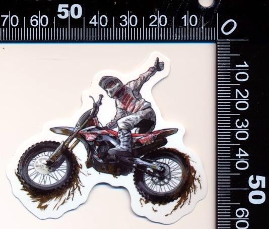 Sticker: Motorcross (13), Ophalen of Verzenden, Zo goed als nieuw, Auto of Motor