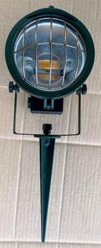 Tuinlamp Gronspot Ubbink HPR03 groen 230V, Gebruikt, Minder dan 50 watt, Aluminium, Ophalen of Verzenden