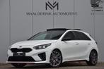 Kia Ceed 1.6 T-GDi Automaat GT Full Option! Panodak, afn. Tr, Auto's, Kia, 15 km/l, Gebruikt, 4 cilinders, Wit