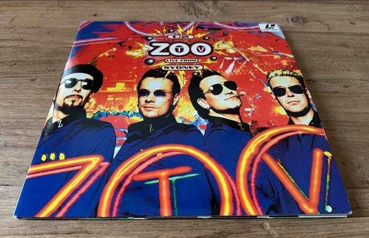 U2 - ZooTV - Live from Sydney - Laserdisc, Cd's en Dvd's, Dvd's | Muziek en Concerten, Zo goed als nieuw, Muziek en Concerten
