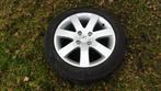 Peugeot 207,308 alu velgen origineel met zomerbanden 16 inch, Ophalen, Gebruikt, 16 inch, Banden en Velgen