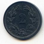 Zwitserland 2 Rappen 1942 Zink, Ophalen of Verzenden, Overige landen