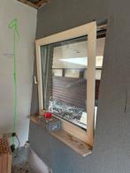 Kozijn met Kiepfunctie, Gevelraam of Ruit, Gebruikt, 80 tot 120 cm, Ophalen of Verzenden