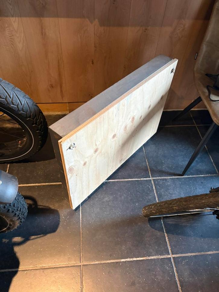 Grote schietkast staal met houtenplaat ook voor kogelvanger, Sport en Fitness, Schietsport-accessoires, Zo goed als nieuw, Ophalen