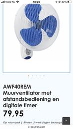 Nieuwe Muurventilator in Doos, Ophalen of Verzenden, Ventilator met afstandsbediening, Nieuw, Overige