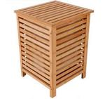 Bamboe Wasmand 40x40x57cm, Ophalen of Verzenden, Zo goed als nieuw, Overige typen