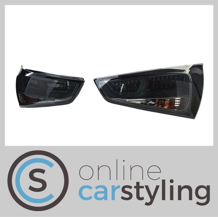 LED Achterlichten Audi A1 8X Zwart Lightbar Design, Auto-onderdelen, Verlichting, Audi, Nieuw, Ophalen of Verzenden
