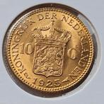 Gouden tientje 1925 B parel variant, Ophalen of Verzenden, Koningin Wilhelmina, 10 gulden