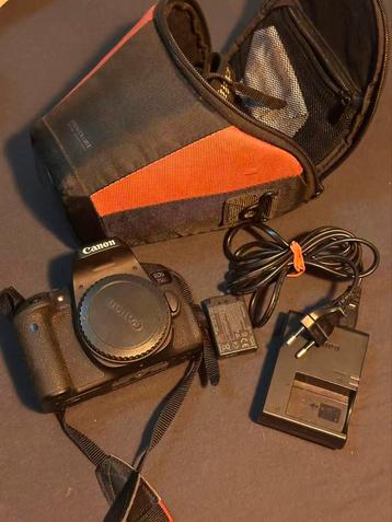 Canon EOS 750D met tas en accessoires beschikbaar voor biedingen
