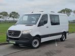 MERCEDES-BENZ SPRINTER 316 l2h1 dubbel cabine!, Auto's, Automaat, Gebruikt, Euro 6, Elektrische ramen
