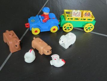 Lego Duplo boerderij set met dieren, vintage. beschikbaar voor biedingen