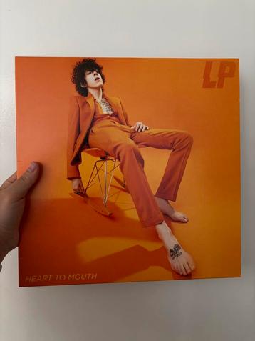 LP - Heart To Mouth - Orange Vinyl LP beschikbaar voor biedingen
