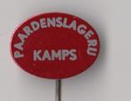 Slager Slagerij Kamps speldje, Verzamelen, Speldjes, Pins en Buttons, Gebruikt, Niet vindbaar, Niet vindbaar, Speldje of Pin