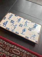 Delfts Blauw Tegel Tafeltje/Dienblad Antiek, Antiek en Kunst, Ophalen