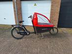 Bakfiets NL cargobike classic long met regenhuif, Overige merken, Gebruikt, Ophalen, Huif