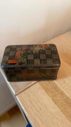 Antiek blik met 3 katten 13,5 x 7,5 x 6cm hoog, Verzamelen, Blikken, Ophalen of Verzenden, Gebruikt, Overige