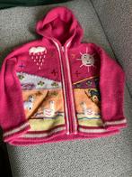 Handgemaakt Vest met Capuchon 122/128, Ophalen of Verzenden, Gebruikt, Meisje, Trui of Vest