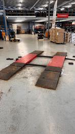 Schaarhefbrug poetsbrug hefbrug 2x Werther 3000kg, Ophalen, Gebruikt