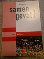 Samengevat Vwo Biologie, Boeken, Schoolboeken, VWO, Biologie, Ophalen of Verzenden, Zo goed als nieuw
