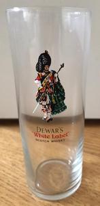 Whisky glas Dewars “ White Label “ scotch whisky hoogte 14cm, Overige typen, Gebruikt, Ophalen of Verzenden