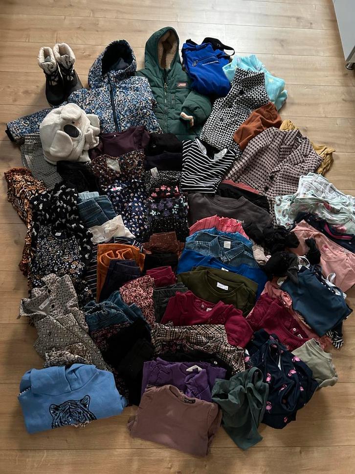 MEGA Kledingpakket Meisje 98-104 (75 stuks), Kinderen en Baby's, Kinderkleding | Kinder-kledingpakketten, Zo goed als nieuw, Overige maten
