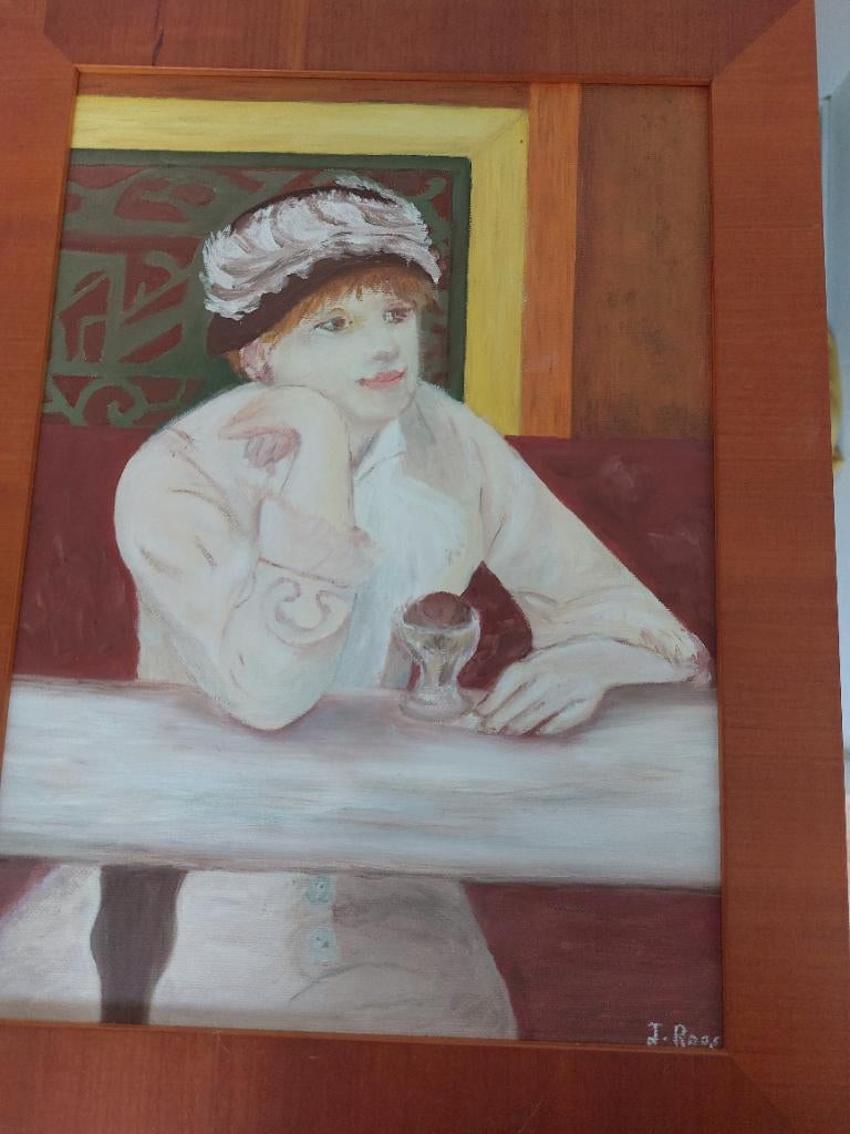 Schilderij, Antiek en Kunst, Kunst | Schilderijen | Klassiek, Ophalen