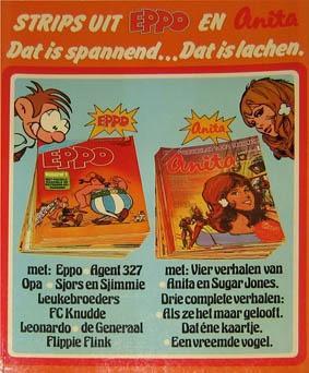 Strips uit Eppo en Anita, Boeken, Stripboeken, Zo goed als nieuw, Eén stripboek, Ophalen of Verzenden