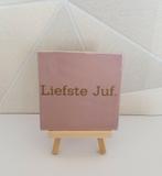 Tegeltje juf, Ophalen of Verzenden, Nieuw