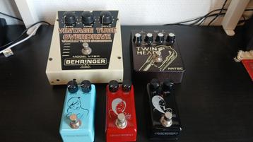 Diverse effecten pedalen, Red Witch, Artec, Behringer beschikbaar voor biedingen